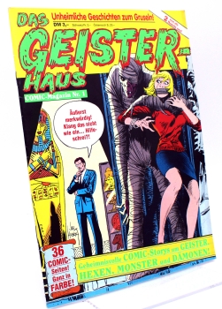 Das Geister-Haus: Unheimliche Geschichten zum Gruseln Comic Magazin Nr. 1: Sklave des Pharao von Interpart